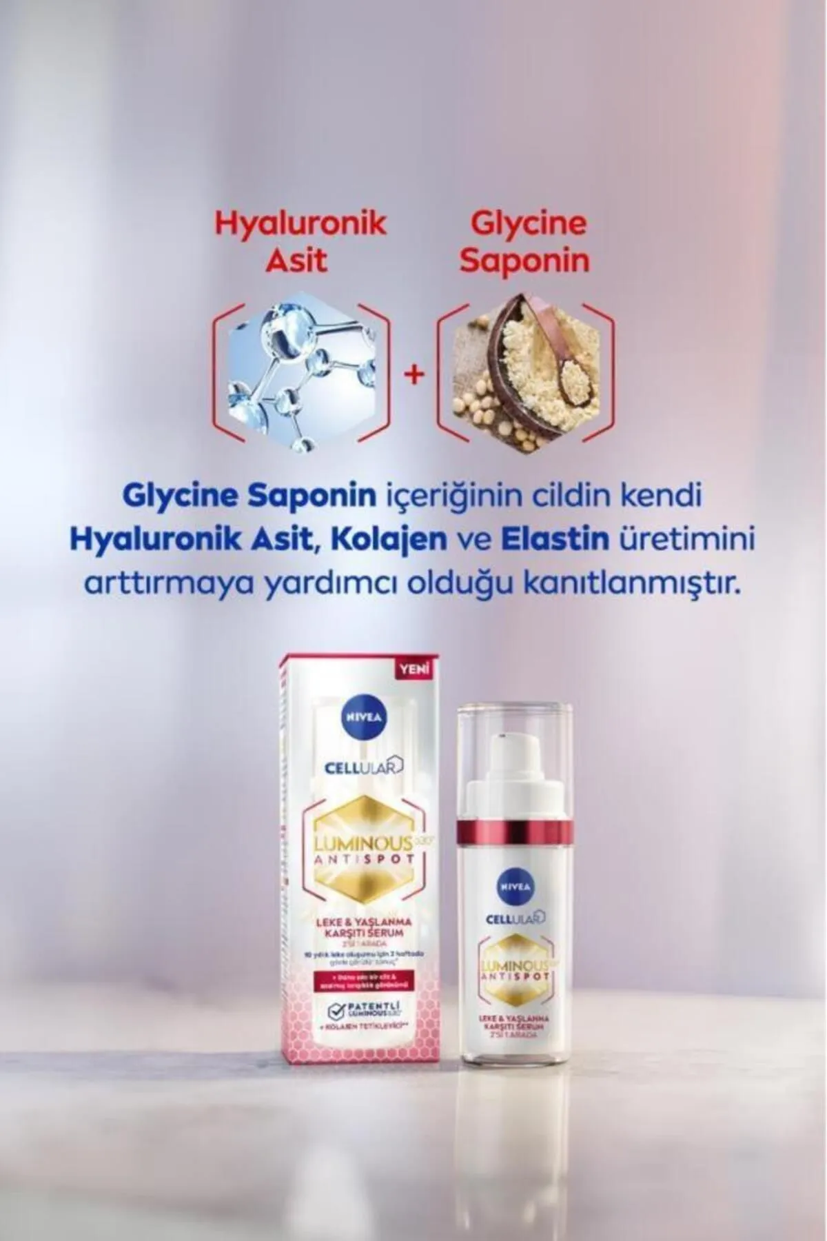 Nıvea%20Luminous%20630%20Leke%20Yaşlanma%20Karşıtı%20Kolajen%20Tetikleyici%20Serum%20Hyaluronik%20Asit%2030%20ml%20