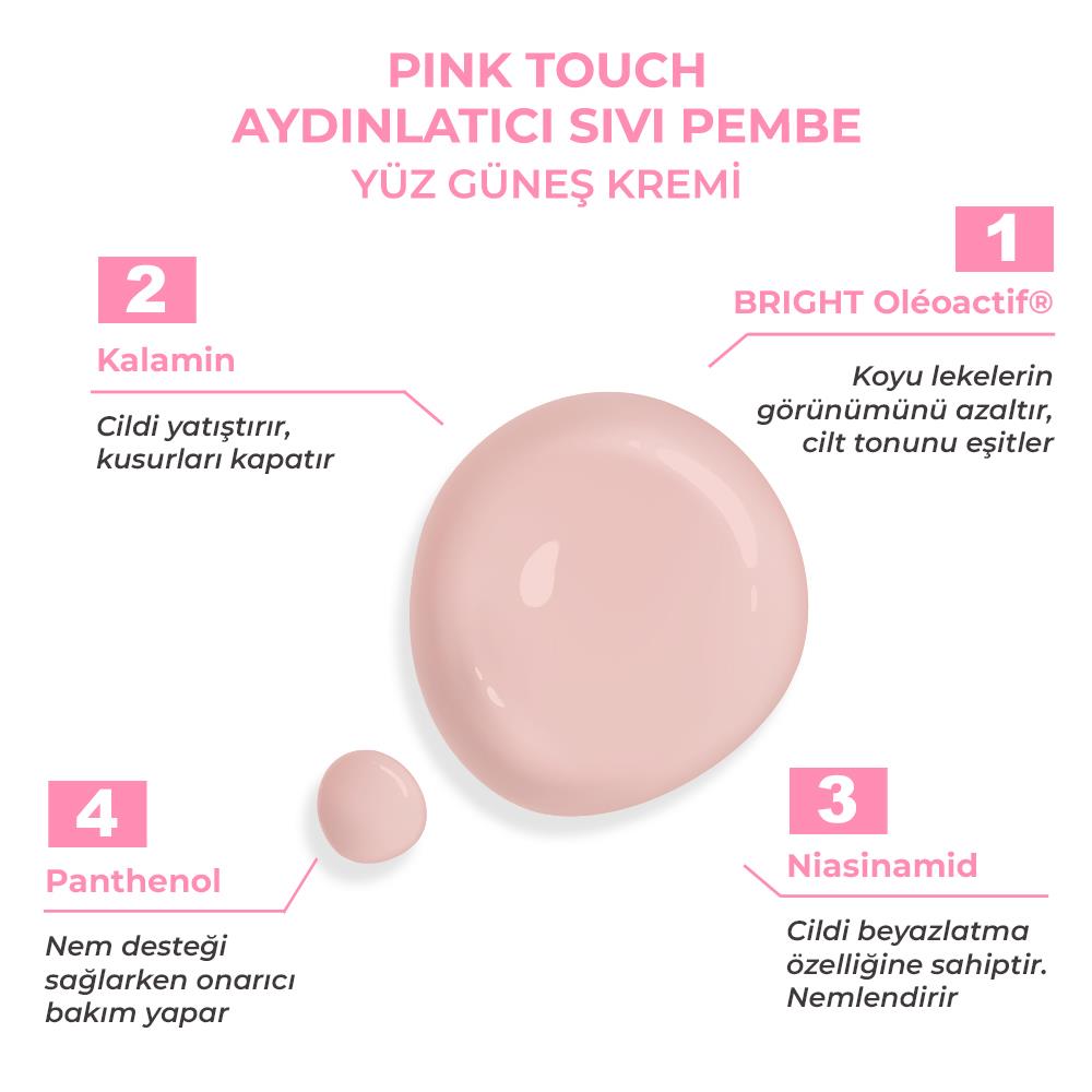 Sinoz%20Spf50+%20Pink%20Touch%20Aydınlatıcı%20Fluid%20Güneş%20Kremi%20-%20Yeni%20Nesil%20Filtreleri%20Ile%20Hibrit%20Formül%2050m