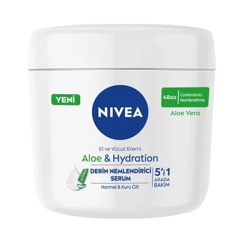 Nivea%20El%20ve%20Vücut%20Kremi%20Aloe%20Vera%20400%20ml%20Nemlendirici%20Normal%20ve%20Kuru%20Cilt