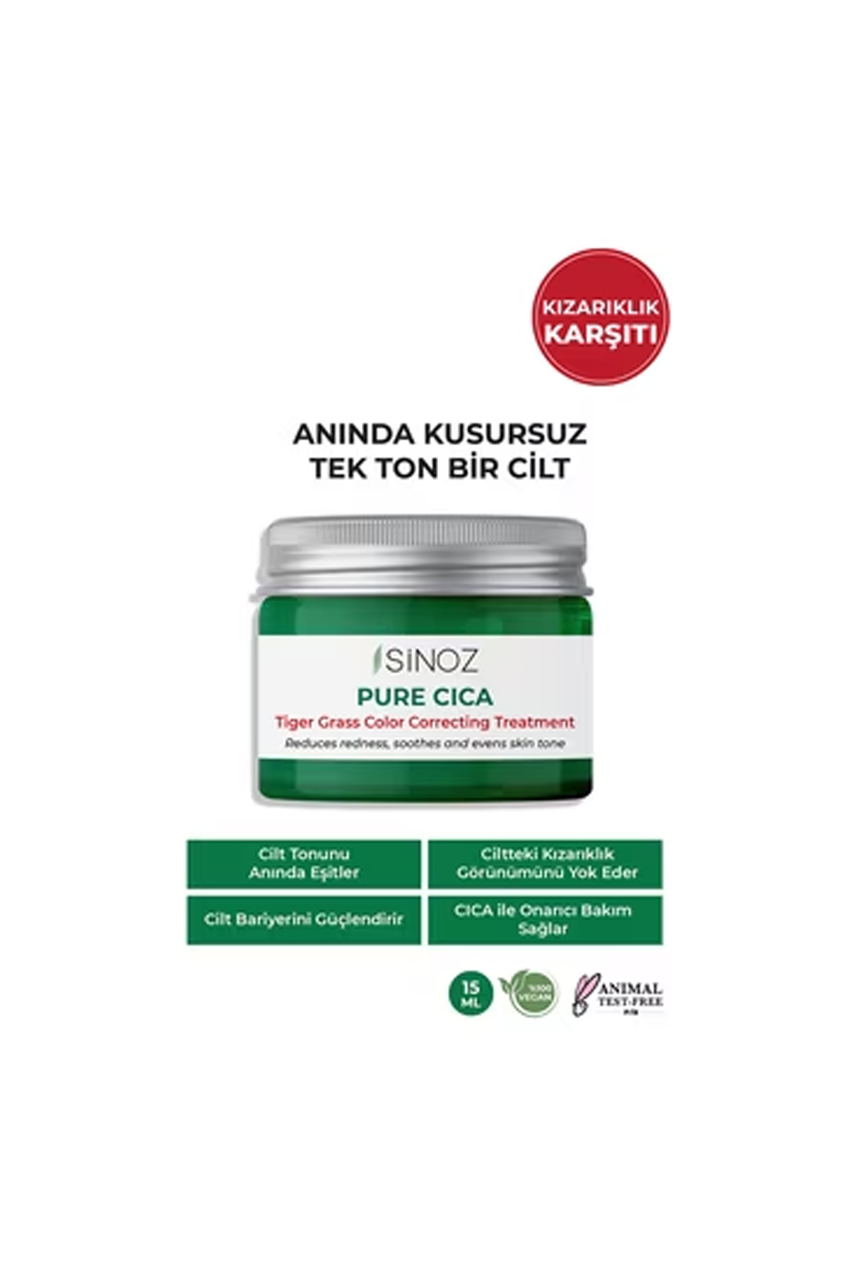 Sinoz%20Cica%20Ton%20Eşitleyici%20Onarıcı%20Bakım%20Krem%2015%20ml