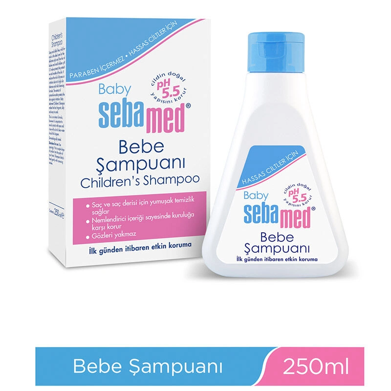 Sebamed%20Baby%20Hassas%20Saç%20Derisi%20İçin%20Papatya%20Özlü%20Şampuan%20250%20ml