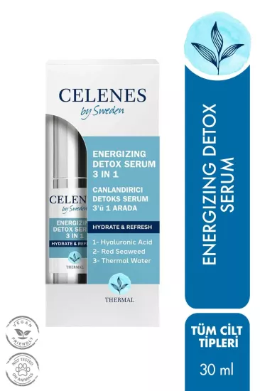 Celenes Thermal Cilt Serumu Canlandırıcı Detox 30 ml