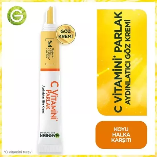 Garnier C Vitamini Parlak Aydınlatıcı Göz Kremi 15 ml