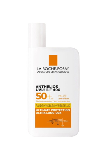 La Roche Posay Anthelios Uvmune Fluid 50+ Normal Ciltler İçin Renksiz Güneş Koruyucu Krem 50 ml