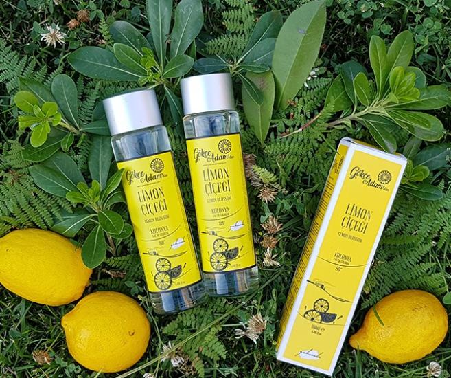 Gökçe Adam’dan Limon Çiçeği 180 ml Kolonya