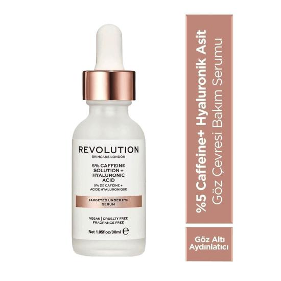 Revolution Skincare Göz Serumu Kafein ve Hyaluronik Asit 30 ml