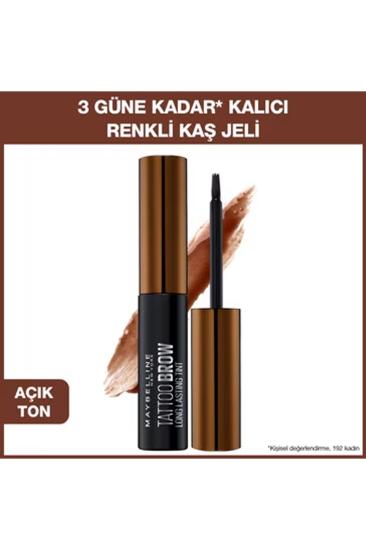 Maybelline New York Tattoo Brow Gel Tint Light Brown